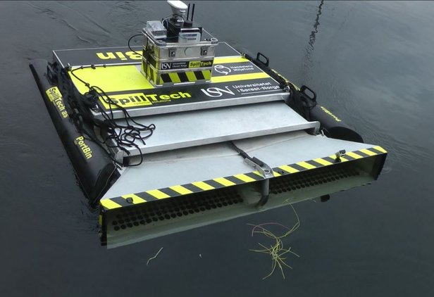 PortBin robot - marine litter