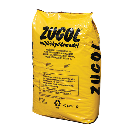 Zugol bag of absorbent granulat